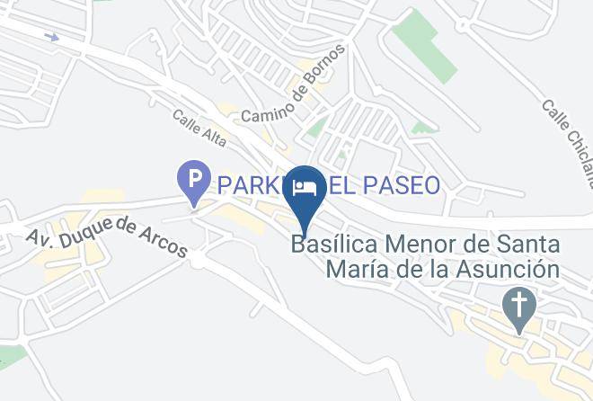 Cadiz - Hotel Los Olivos Maps