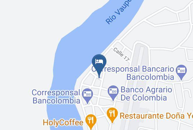 Hotel Los Paisas Map