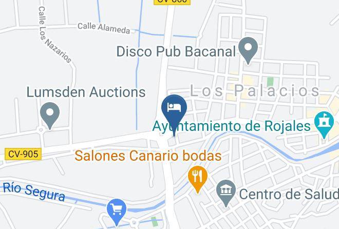 Alicante - Hotel Los Palacios Maps