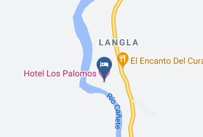Canete - Hotel Los Palomos Maps
