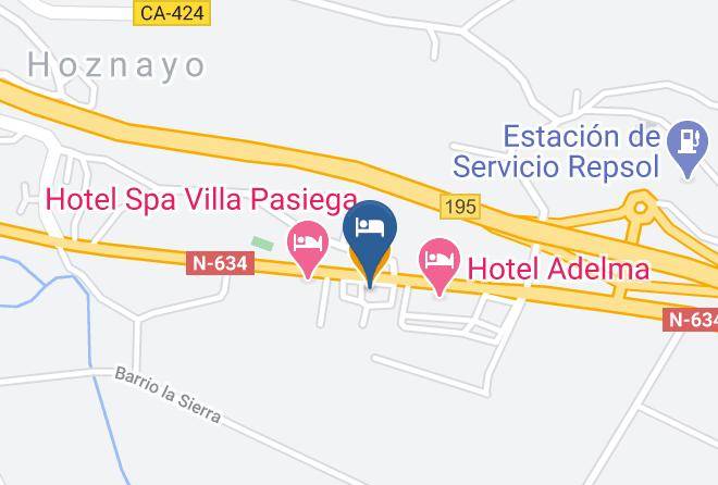 Entrambasaguas Hoznayo - Hotel Los Pasiegos Maps
