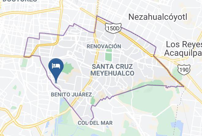 Iztapalapa - Hotel Los Pazos Maps
