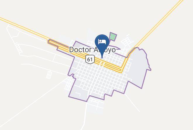 Doctor Arroyo - Hotel Los Pinos Maps