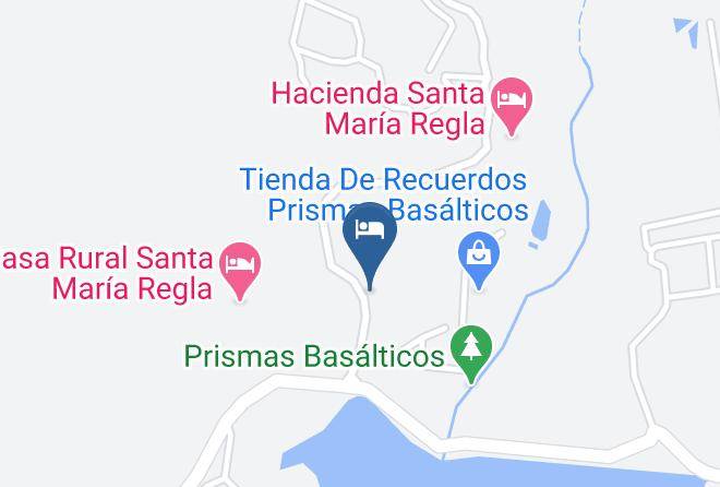 Huasca De Ocampo - Hotel Los Prismas Maps