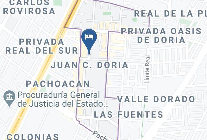 Pachuca De Soto - Hotel Los Prismas Maps