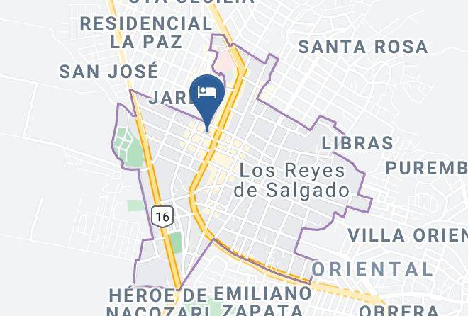 Los Reyes - Hotel Los Reyes Maps