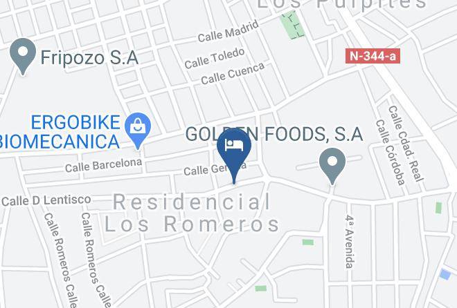 Murcia - Hotel Los Romeros Maps