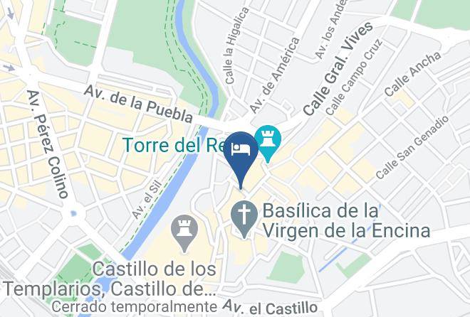 Leon - Hotel Los Templarios Maps