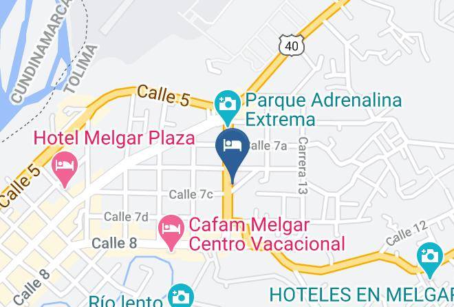 Melgar - Quinta Paraiso Melgar Maps
