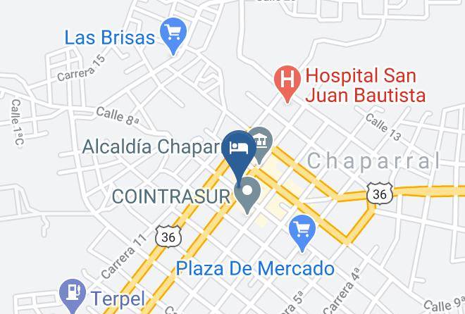 Chaparral - Hotel Los Torres Maps