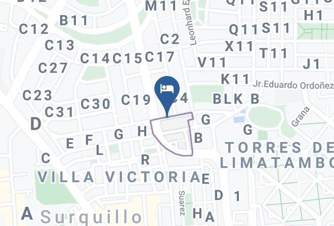 Hotel Los Tulipanes Map