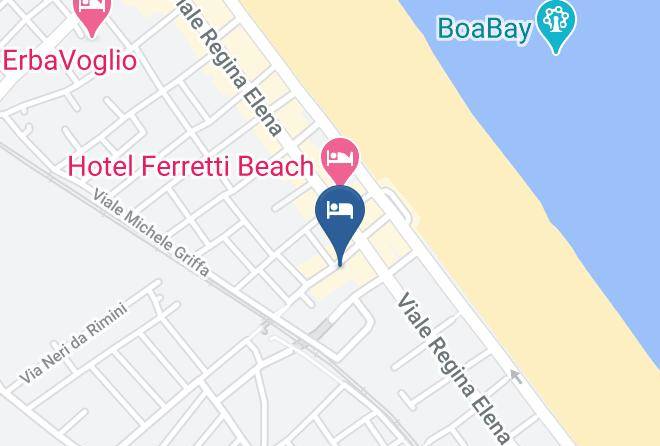 Rimini - Hotel Losanna Maps