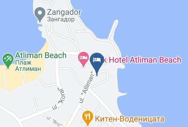 Primorsko - Hotel Lotos Maps