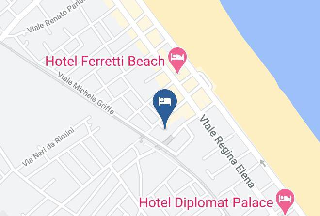 Rimini - Hotel Lotus Maps