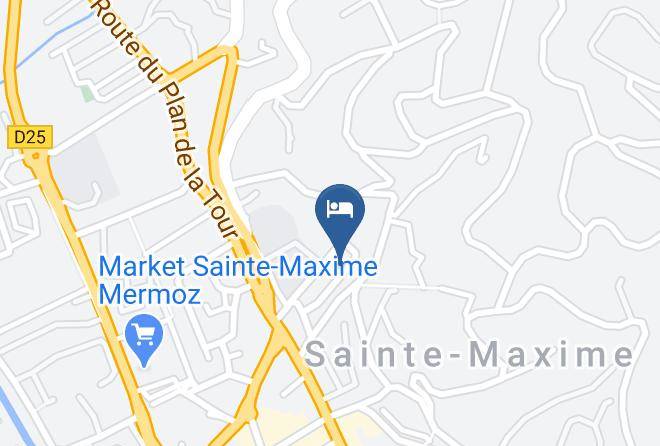 Var - Hotel Lou Paouvadou Maps