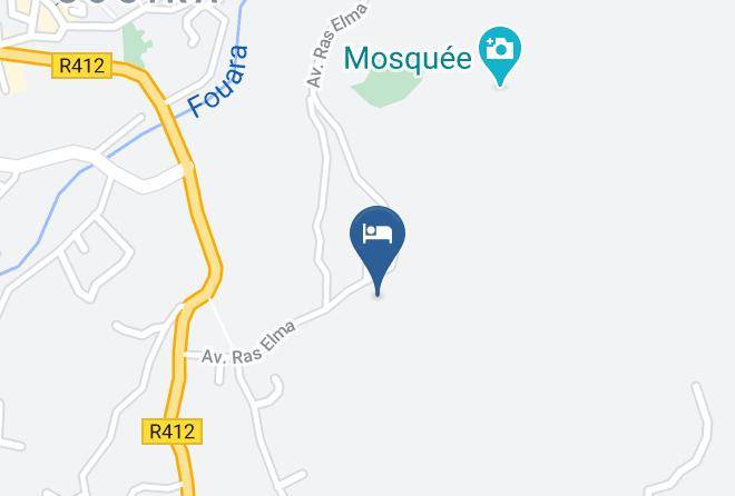 Chefchaouen - Hotel Loubar Maps