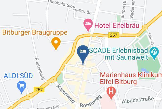 Bitburg Prum - Hotel Louis Muller Maps