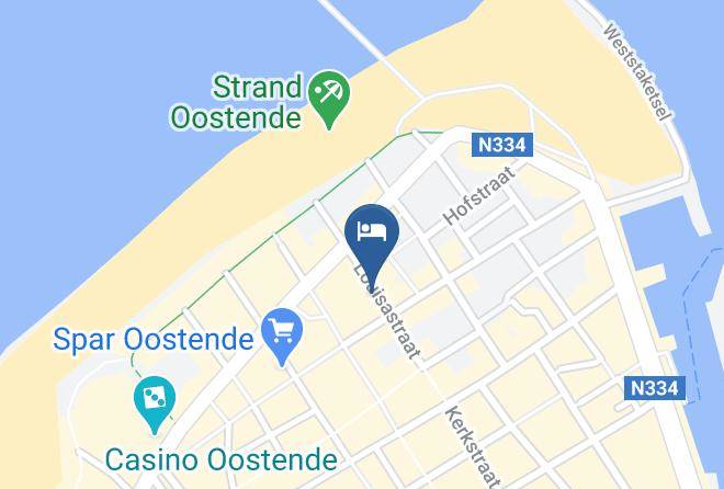 West Flanders - Hotel Louisa Maps