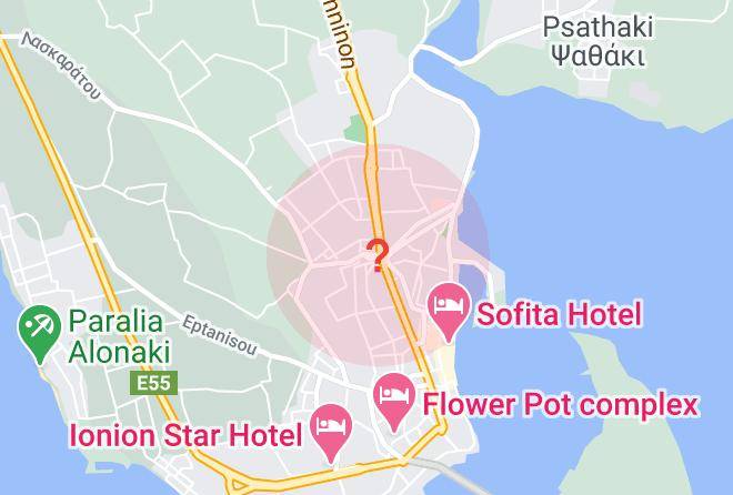 Preveza - Hotel Loukas Maps