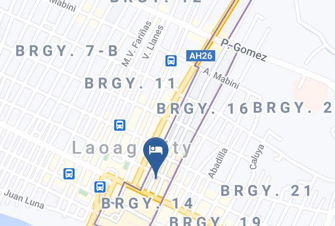 Ilocos Norte - Hotel Lourdes Maps