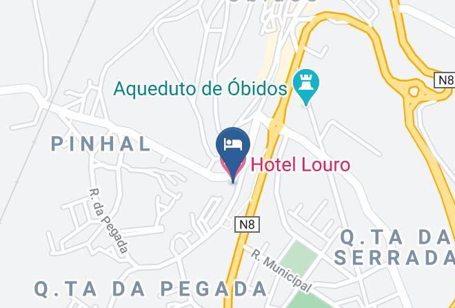 Obidos - Hotel Louro Maps