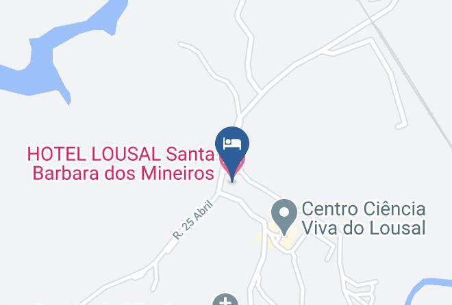 Grandola - Hotel Lousal Santa Barbara Dos Mineiros Maps