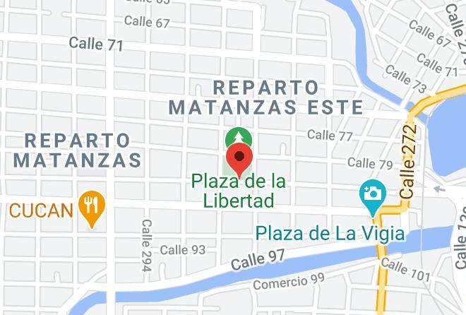 Matanzas - Hotel Louvre Maps