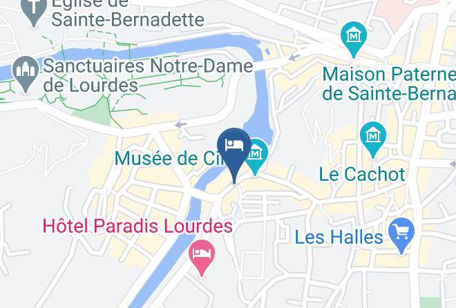 Hautes Pyrenees - Hotel Vincenette Maps