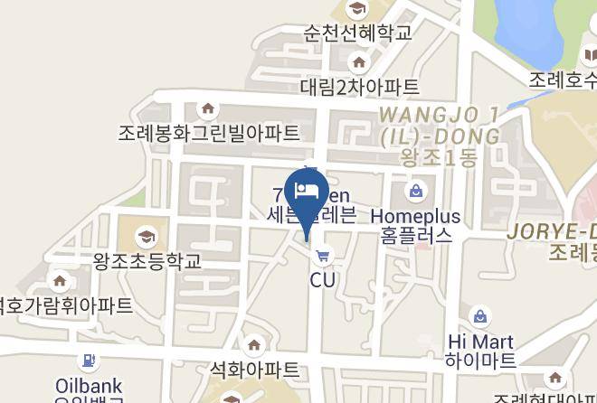 Suncheonsi - Hotel Louys Maps