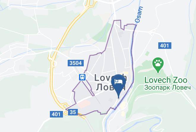 Lovech - Hotel Lovech Maps