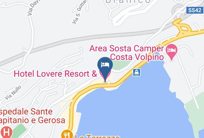 Bergamo - Hotel Lovere Resort & Spa Maps