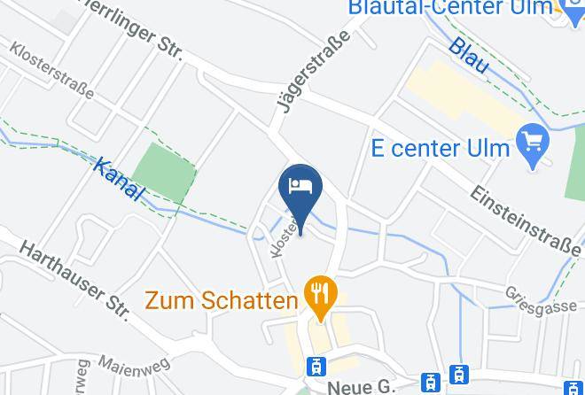 Ulm - Hotel Restaurant Lowen Ulm Maps