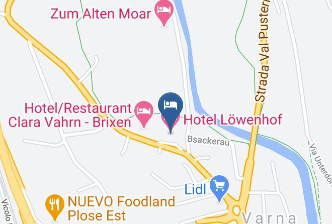 Bolzano - Hotel Lowenhof Maps