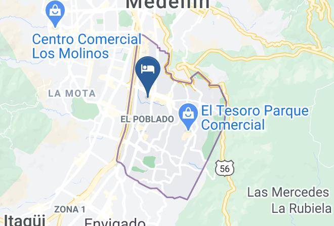 Medellin - Hotel Loyds Maps