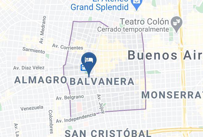 Balvanera - Hotel Lua Maps