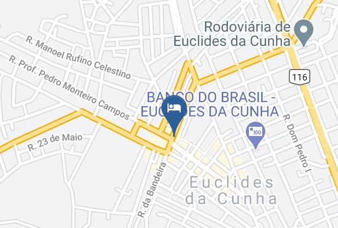 Euclides Da Cunha - Hotel Lua Maps