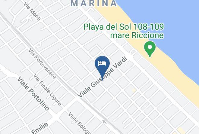 Rimini - Hotel Luana Maps