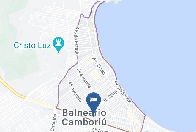 Balneario Camboriu - Hotel Luar Atlantico Balneario Camboriu Maps