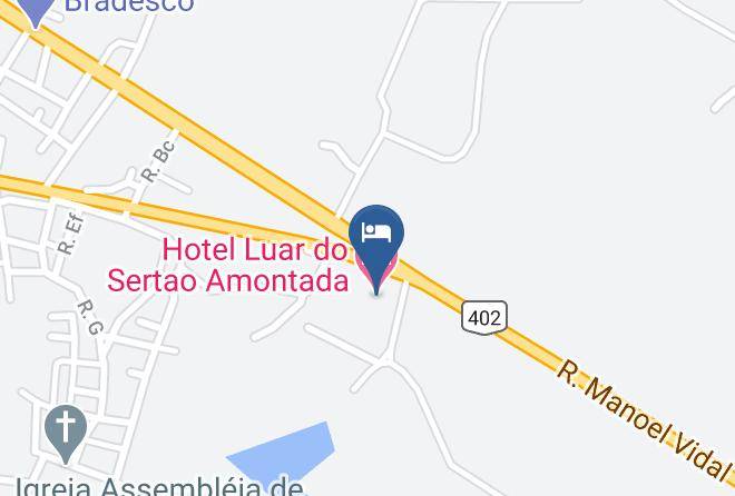 Amontada - Hotel Luar Do Sertao Amontada Maps