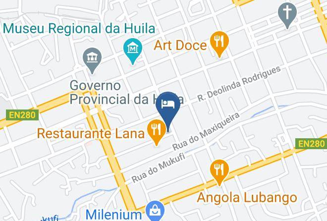 Lubango - Hotel Lubango Maps
