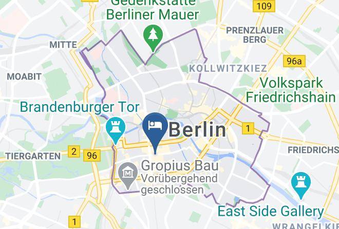 Stadt Berlin - Hotel Luc Autograph Collection Maps