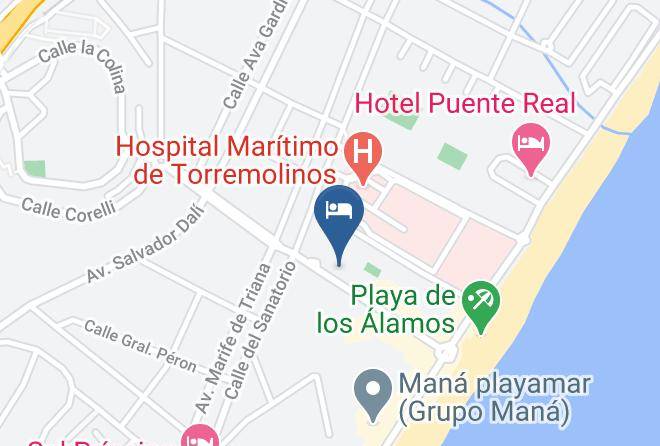 Malaga - Hotel Luca Costa Lago Maps