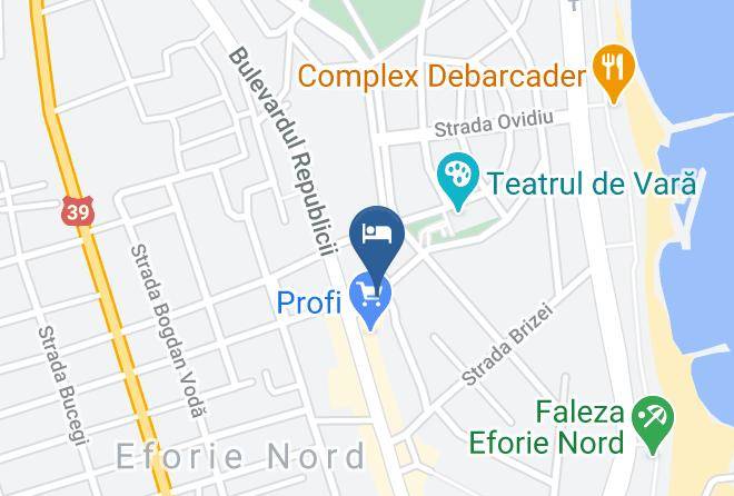 Eforie - Hotel Lucas Eforie Nord Maps