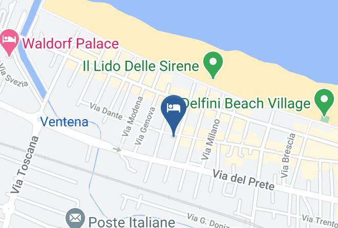 Rimini - Hotel Lucciola Maps