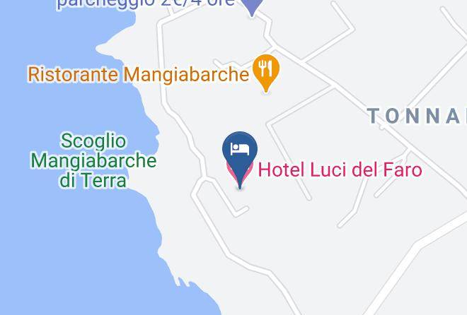 Province Of South Sardinia - Hotel Luci Del Faro Maps