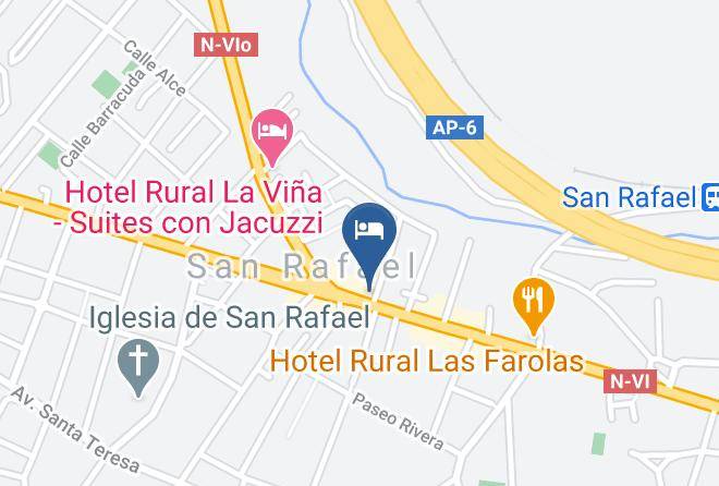 Segovia - Hotel Lucia Maps