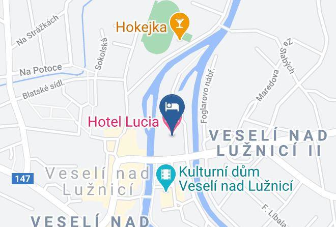 Tabor - Hotel Lucia Maps