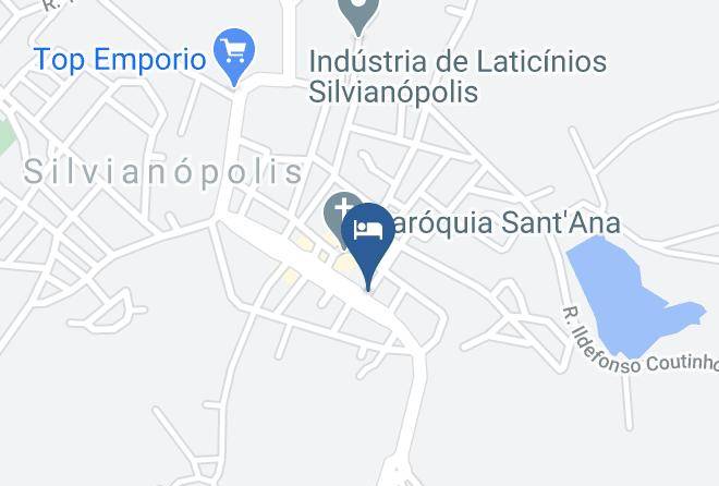 Silvianopolis - Hotel Luciana Maps