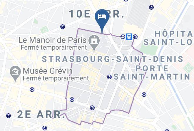Paris - Hotel Lucien & Marinette Maps