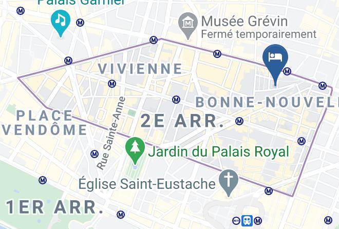 Paris - Hotel Lucien Maps